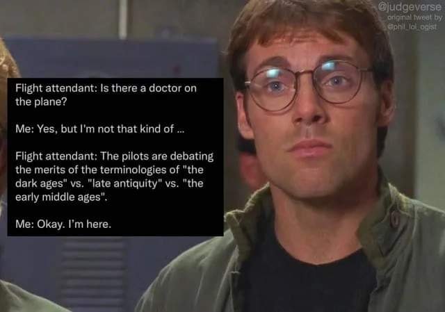 This meme is a screen capture from the TV show "The Good Doctor" featuring a scene between a patient and a doctor. The patient, played by actor J. O   ,