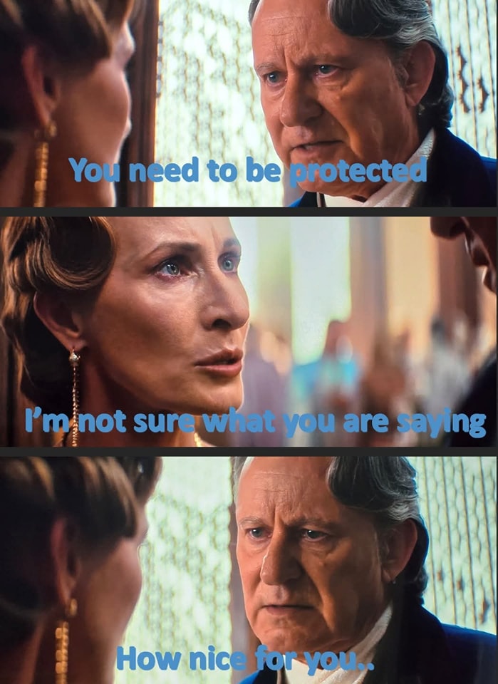 The meme is a quote from the 2012 film "The Dark Knight" where the character of Jor is      . The quote is about how someone can be both mean and nice at the same time. The quote is: "You need to be protected. I'm not sure what you are saying. How nice for you."