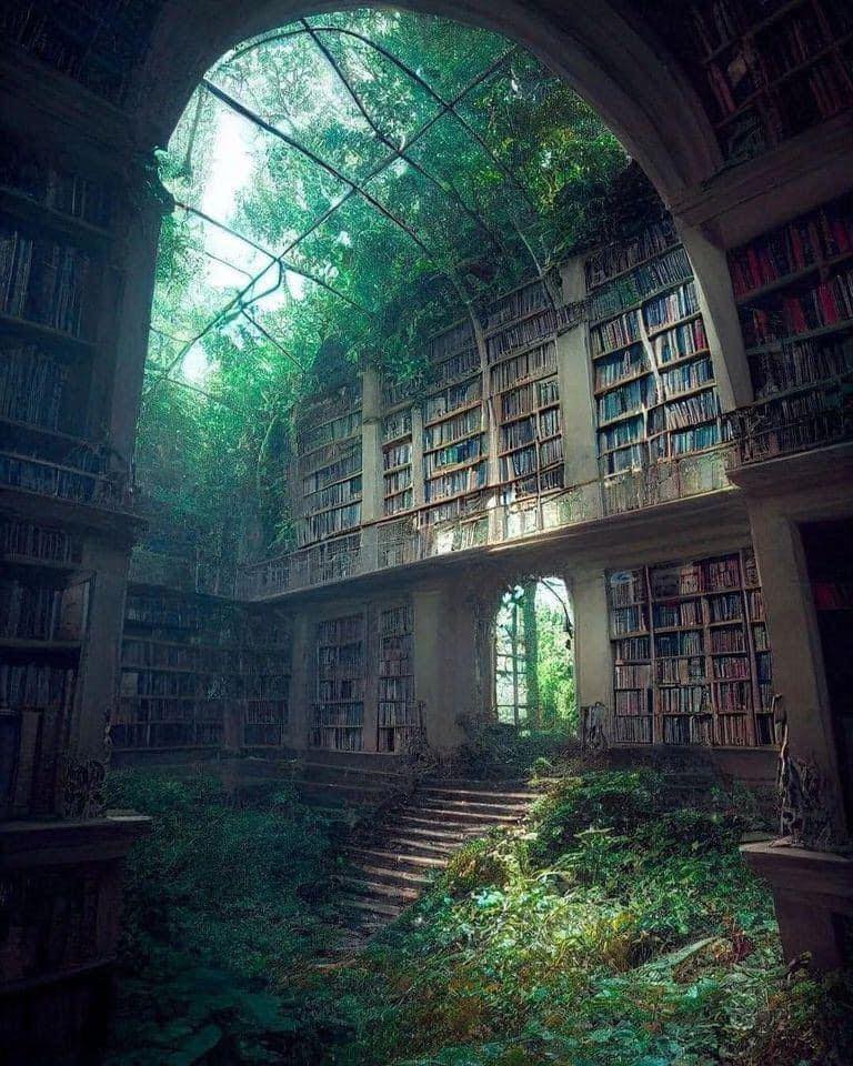 The meme is a humorous image of a library with a large, abandoned library with a massive, overgrown library with a large, overgrown library with a large, overgrown library. The text in the image reads: "I'm not arguing, I'm just explaining why I'm right." The image is meant to be humorous and ironic, poking fun at the idea of a library being a place of learning and knowledge, but instead being a place of overgrowth and decay.