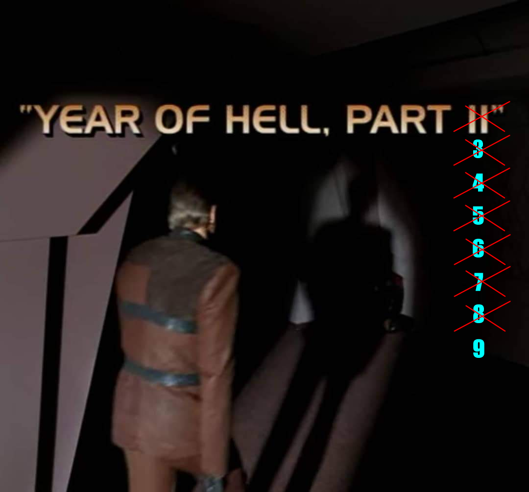 The meme is a screenshot from the 1985 film "Mad Max 2: The Road Warrior" where Max Rockwell (played by Mel Gibson) is about to enter a post-apocalyptic wasteland. The image features the title "Year of Hell" with the...