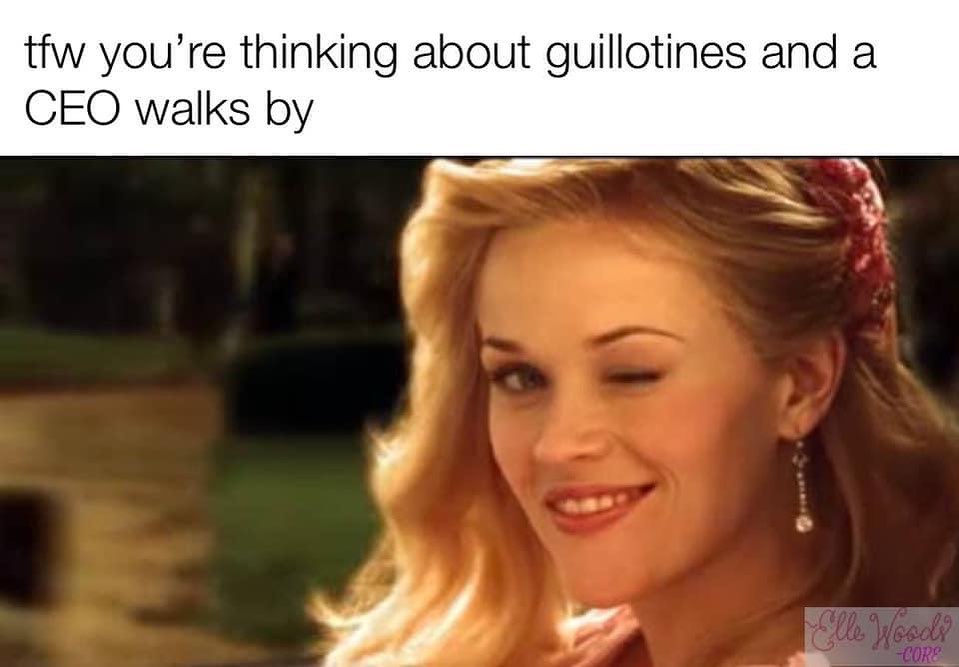 This meme is a humorous image of a woman looking shocked and confused. The text above her reads "when you're trying to explain something complicated to a toddler, but the toddler is actually a highly intelligent and ruthless business leader."