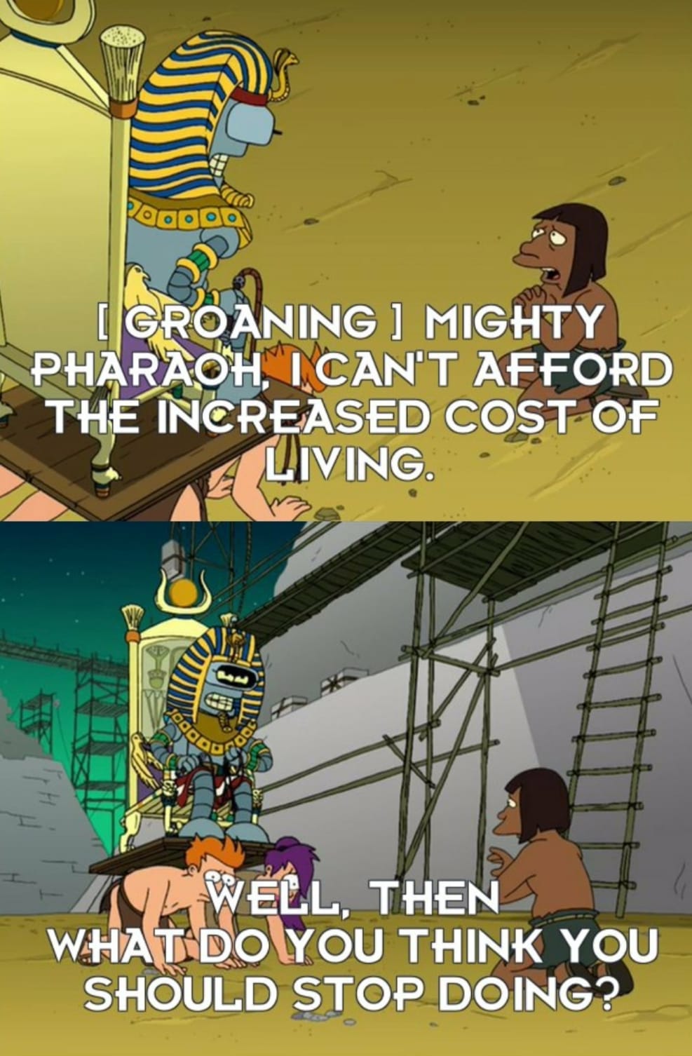 This meme is a humorous image from the animated TV show "Futurama". The image shows the character of Professor Farnsworth, a mad scientist, saying "I'm not going to destroy the world, I'm going to destroy the moon!" The image then cuts to a scene of the moon being destroyed, with a character saying "I'm not going to destroy the world, I'm going to destroy the moon!" The text at the top of the image reads "I'm not going to destroy the world, I'm going to destroy the moon!" The text at the bottom of the image reads "I'm not going to destroy the world, I'm going to destroy the moon!"