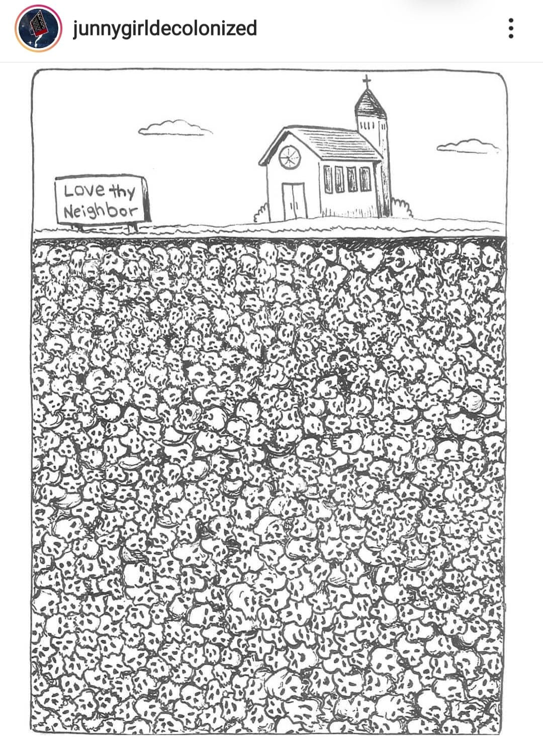 This meme is a humorous illustration of a church being built on top of a massive graveyard, with the caption "In the end, it's all about the location". The image shows a church with a sign that reads "In the end, it's all about the location", implying that the church's success is due to its proximity to a large number of deceased people.