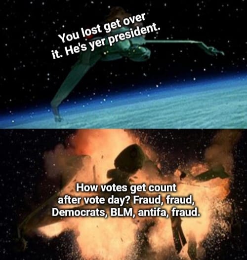 The meme is a humorous comparison between two images. The top image is of a Star Trek character (Captain Kirk) saying "You have been... " (which is cut off). The bottom image is of a character from a different TV show (Hannibal) saying "You have been... " (also cut off). The meme is comparing two different TV shows and their characters saying the same phrase but with different endings. The text that appears in the image is "You have been... " and "You have been... " with different endings.