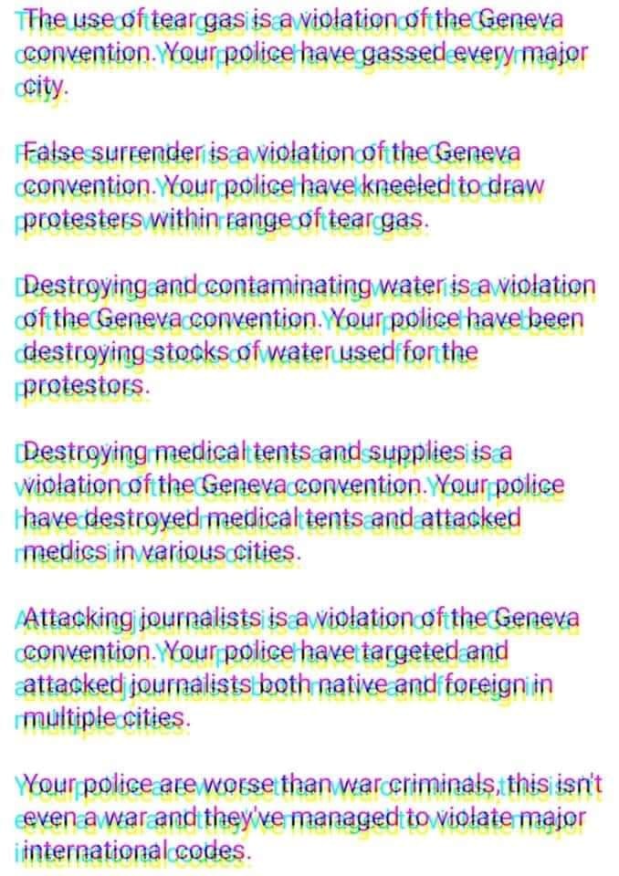 This meme is a humorous image that uses a combination of text and images to poke fun at the idea of "I can explain it better than a TV show" by presenting a list of absurd and fictional reasons why a character's explanation of a complex topic is better than a TV show. The text includes phrases such as "The use of tear gas is a violation of the Geneva Convention" and "Inventing a new language is a violation of the Geneva Convention" in a humorous and satirical way to make a point about how absurd and unrealistic some explanations can be.