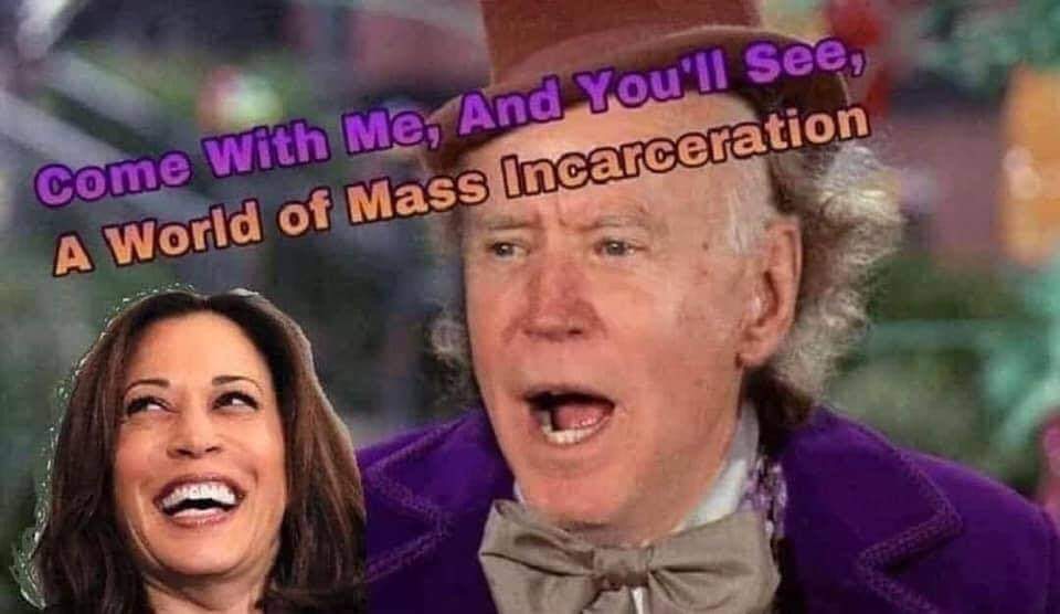 The meme is a parody of the iconic "You're not you when you're hungry" ad, but with a darkly humorous twist. The image shows a character from the movie Willy Wonka, played by Gene Wilder, with a shocked expression, and the text "You're not you when you're incarcerated" appears above him. The meme is poking fun at the idea that being in prison is a transformative experience that changes one's personality, much like being hungry changes one's behavior.