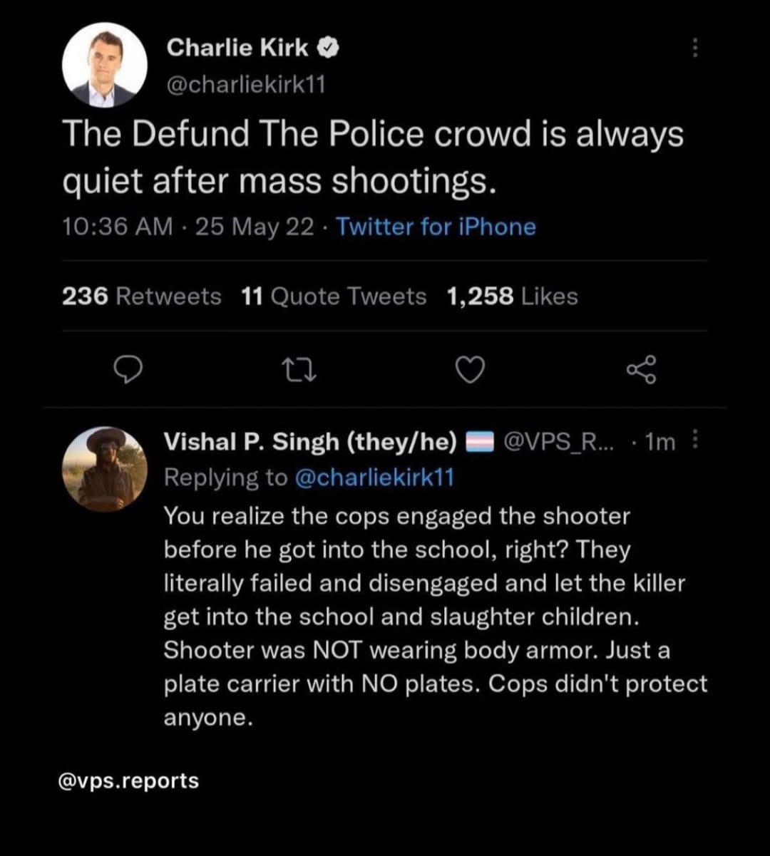 This meme is a screenshot of a Twitter conversation between a user named "Involuntary" and a user named "Liberals are Scum". The conversation is about the 2022 Buffalo shooting and the response to it from the left and right. The meme is a quote from "Liberals are Scum" saying "I'm not saying the left is innocent, I'm saying the left is guilty" and "The left is guilty, the right is innocent".