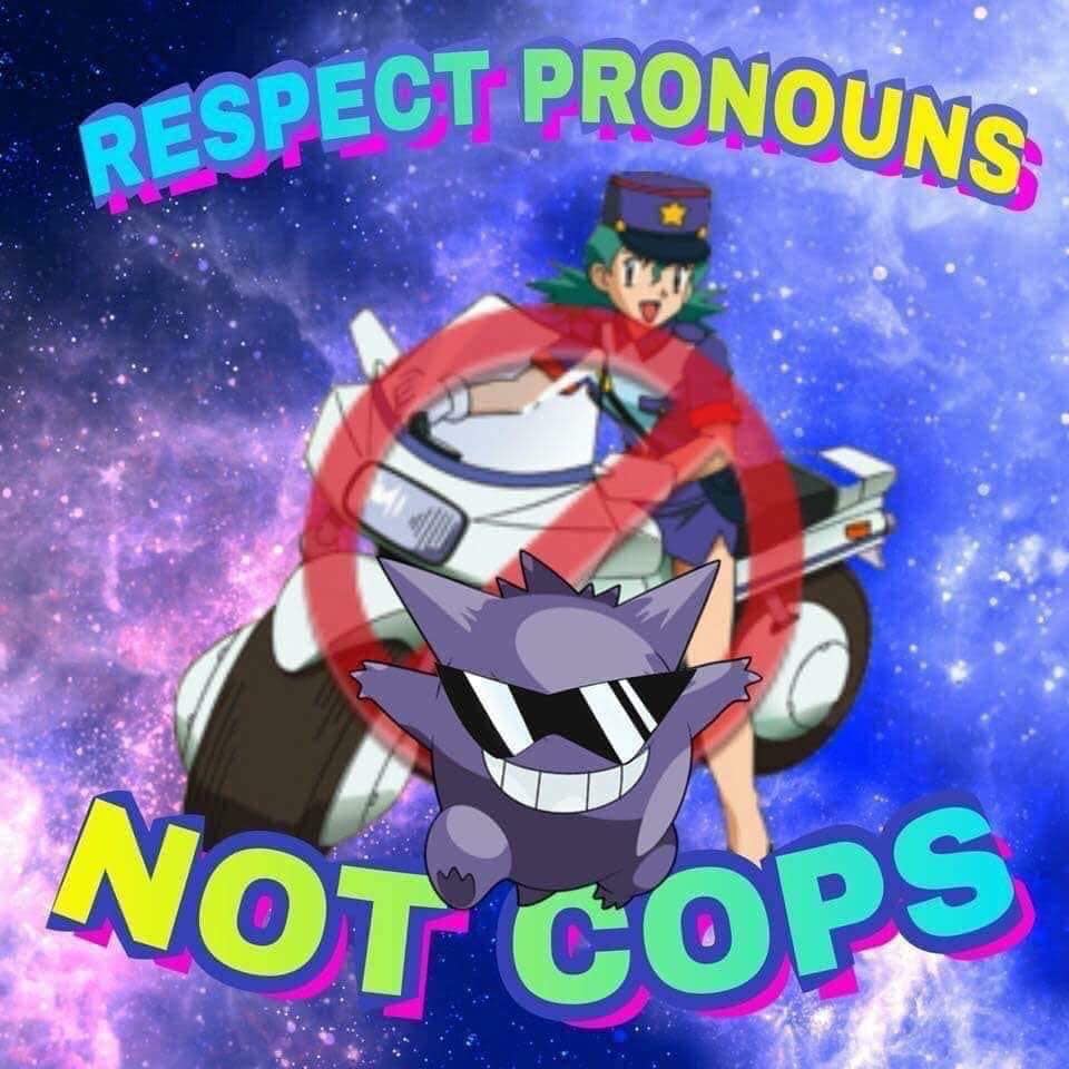 This meme is a humorous image featuring a character from the anime "Pokémon" (Gary Oak) riding a motorcycle with a Pokémon (Mewtwo) in the background. The text "RESPECT MY AUTHORITY" is written in bold, graffiti-style letters at the top of the image, while the phrase "RESPECT MY AUTHORITY... NOT MY POKÉMON" is written in a similar font at the bottom.
