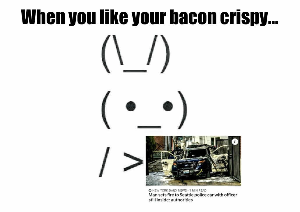 This meme features a popular image of a cartoon rabbit with a blank expression, known as "Weird Flex" or "Weird Face." The text "When you" is followed by a common internet phrase, "realize your cat is secretly training you." The image is likely being used to express a humorous, ironic, or sarcastic realization.