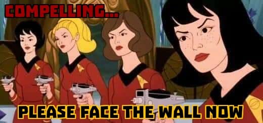 The meme is a screenshot from the TV show Star Trek, featuring a character with a stern expression, saying "I find your lack of faith... disturbing". The image is paired with a caption that reads "When someone asks you to do something you don't want to do".