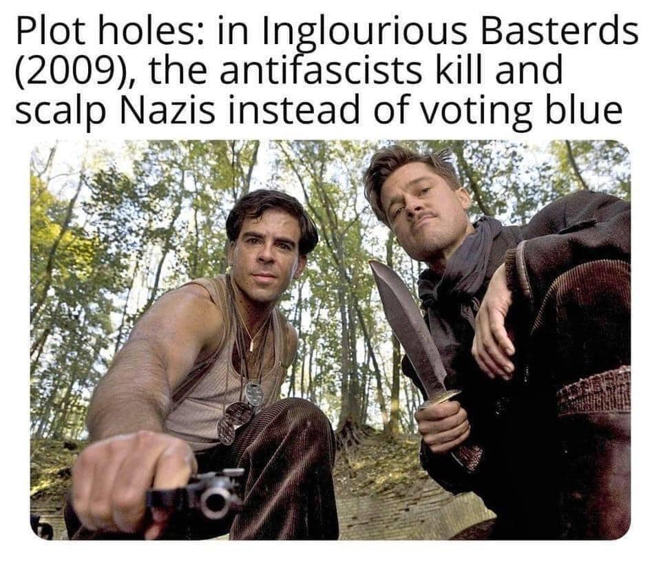 The meme is a play on the title of the 2009 film "Inglourious Basterd" by taking its title and replacing "Basterds" with "Basterds" with "Bastards" and then replacing "Bastards" with "Bastit- - - - - - - - - - - - - - - - - - - - - - - - - - - - - - -