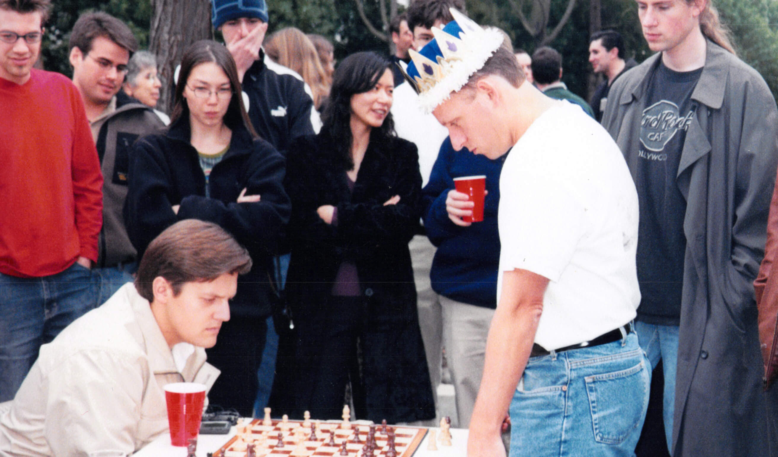 This meme satirizes political demands for absolute power, suggesting that people expecting a crown to play chess are absurdly arrogant because ordinary citizens don't even need royalty to exercise authority. It attack...