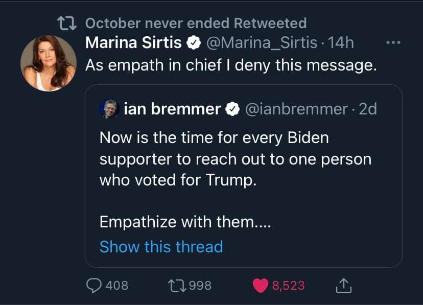This meme is a screenshot of a Twitter conversation between two users. The original user, @marinarosso, tweeted "I'm not going to be able to get a job because I'm a woman" and the response from @marinrosso is "I'm not going to be able to get a job because I'm a woman". The meme is a humorous take on the idea that women are often expected to be able to do everything, from being a good mother to a good employee. The text on the image reads "I'm not going to be able to get a job because I'm a woman" and "I'm not going to be able to get a job because I'm a woman" is a response to the original tweet.