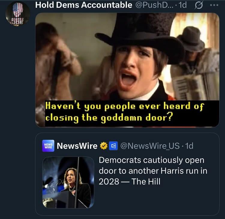 The meme is a play on the 2003 film "The Lord of the Rings: The Fellowship of the ... ", specifically a scene where a character, in a ... , is asking if he ... . In this meme, the character's line has been replaced with a question about whether people have heard of closing a certain door. The image is meant to be humorous and satirical, poking fun at the idea of ... . The text at the top of the image reads "Haven't you people ever heard of closing the goddamn door?"