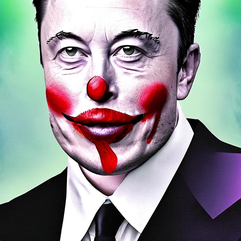 The meme is a photo of a man with a red nose and painted-on smile, but his face is distorted to look like a clown. The image is captioned "I can smell the desperation" and is likely referencing a specific event or situation. The image is a humorous commentary on the idea that someone is trying to be more than they are.