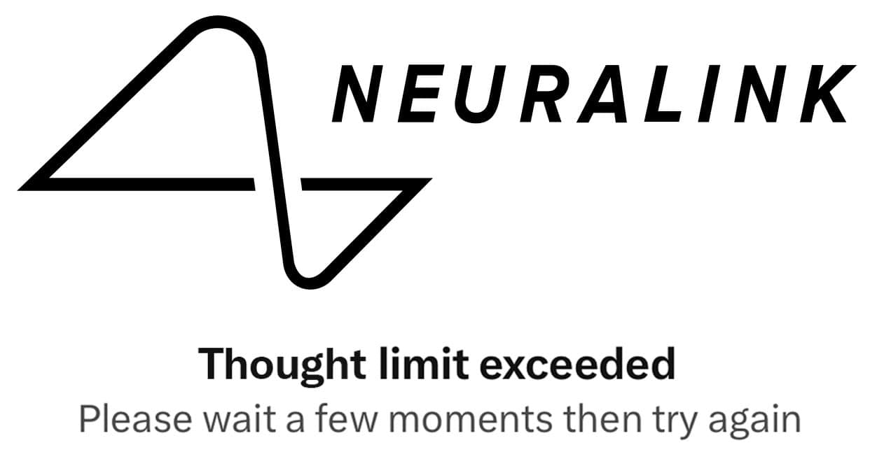 This meme is a screenshot of a Tesla Model S's Autopilot system, which is a feature that enables semi-autonomous driving. The system is requesting the driver to take control of the vehicle because it has exceeded the speed limit and is approaching a limit. The text "Thought limit exceeded" is a play on words, referencing the speed limit, but also implying that the driver's thoughts are also being pushed to their limit.