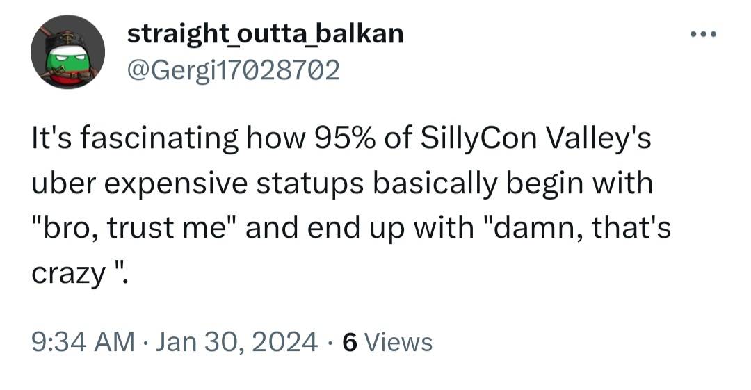 The meme is a screenshot of a Twitter post that appears to be a joke about the popularity of the video game "Sonic the Hedgehog 2" at the 2023 San Diego Comic-Con. The text reads: "It's like every single person in this room is a 13-year-old boy who's never seen a movie in their life."