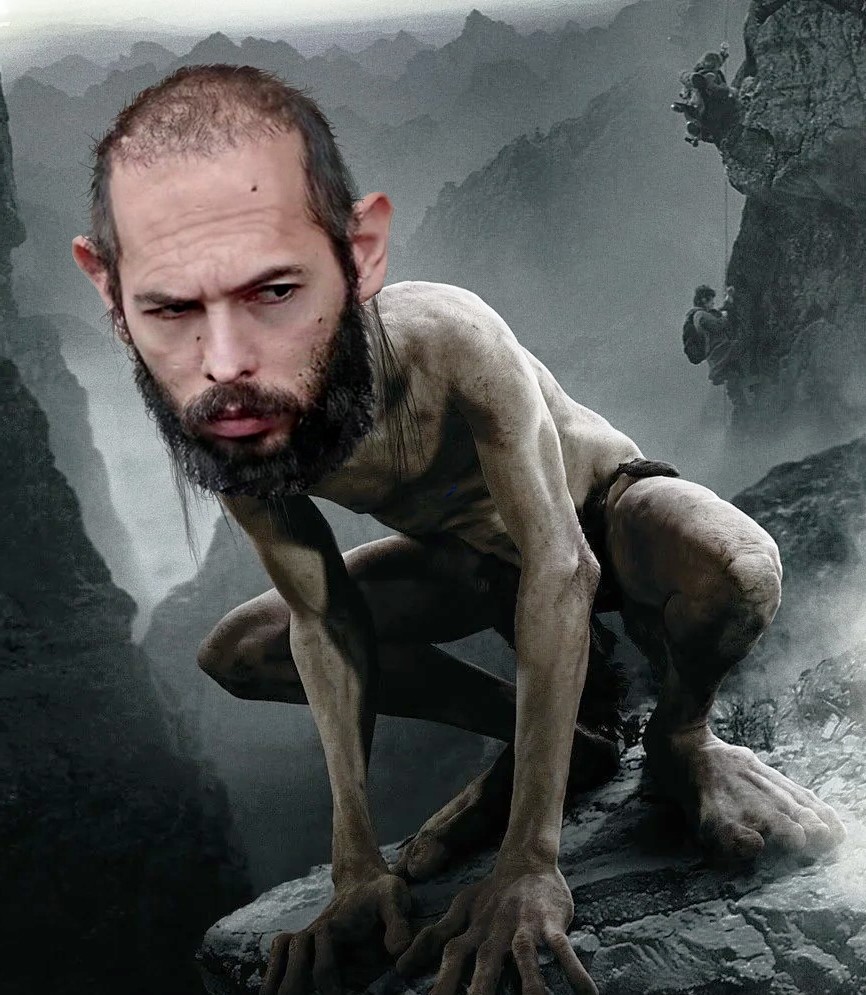 This meme features a photo of a person, likely a celebrity or public figure, with their face superimposed onto a 3D model of a creature from the Lord of the Rings, specifically a hobbit-like creature called a "hobbit" or a "stout" but most likely a "hobbit" but more likely a "hobbit" or "hobbit" but most likely a "hobbit" or a "hobbit" but most likely a "hobbit" but most likely a "hobbit" but most likely a "hobbit" but most likely a "hobbit" but most likely a "hobbit" but most likely a "hobbit" but most likely a "hobbit" but most likely a "hobbit" but most likely a "hobbit" but most likely a "hobbit" but most likely a "hobbit" but most likely a "hobbit" but most likely a "hobbit" but most likely a "hobbit" but most likely a "hobbit" but most likely a "hobbit" but most likely a "hobbit" but most likely a "hobbit" but most likely a "hobbit" but most likely a "hobbit" but most likely a "hobbit" but most likely a "hobbit" but most likely a "hobbit" but most likely a "hobbit" but most likely a "hobbit" but most likely a "hobbit" but most likely a "hobbit" but most likely a "hobbit" but most likely a "hobbit" but most likely a "hobbit" but most likely a "hobbit" but most likely a "hobbit" but most likely a "hobbit" but most likely a "hobbit" but most likely a "hobbit" but most likely a "hobbit" but most likely a "hobbit" but most likely a "hobbit" but most likely a "hobbit" but most likely a "hobbit" but most likely a "hobbit" but most likely a "hobbit" but most likely a "hobbit" but most likely a "hobbit" but most likely a "hobbit" but most likely a "hobbit" but most likely a "hob"   The text in the image reads: "I'm not saying I'm a hobbit, I'm just saying I'm a hobbit".