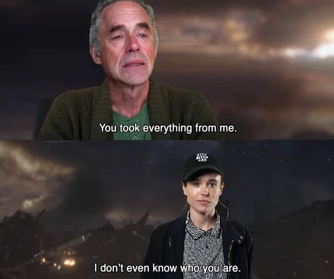 This meme is a humorous exchange between two characters from the TV show "The Expanse". The top image shows a character saying "You took everything from me" and the bottom image shows a character responding with "I don't even know who you are". The meme is likely referencing a dramatic or intense moment in the show, but the exact context is not provided.