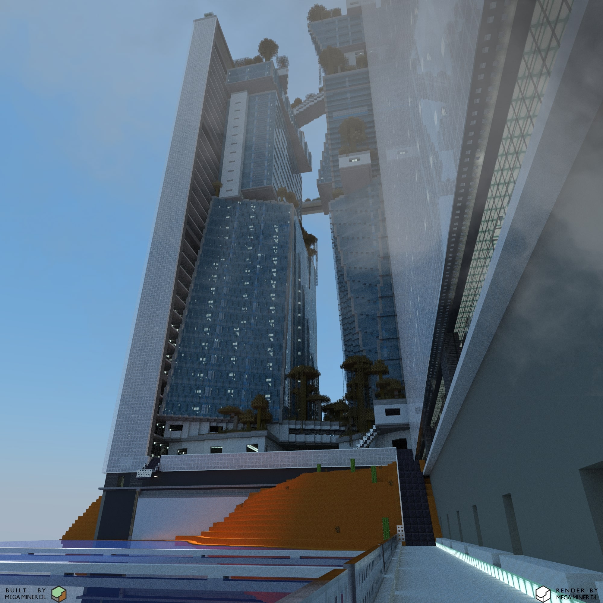 This meme is an image of a Minecraft-generated cityscape with a massive, imposing skyscraper in the center. The text "I'm not arguing, I'm just explaining why I'm right" is written in a speech bubble above the skyscraper, implying that someone is being obstinate and unyielding in a discussion or argument. The image is likely used to humorously illustrate a situation where someone is being overly stubborn or argumentative.