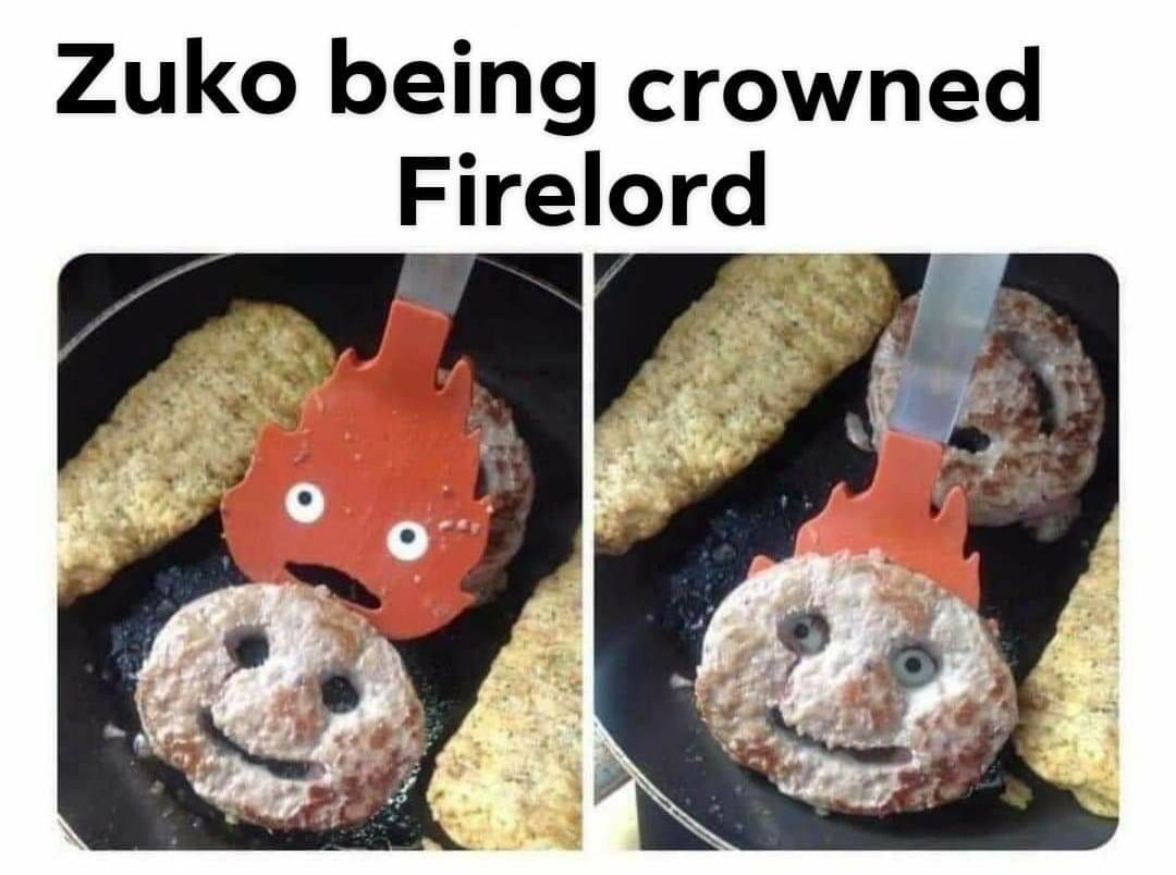 This meme is a play on words, combining the names of the characters "Zuko" and "Lord Voldemort" to create a pun. The image shows a photo of a person's face with a "Lord Voldemort" mask, but with the caption "Zuko being Voldemort" and "Zuko being Voldemort" changed to "Zuko being Lord Voldemort".
