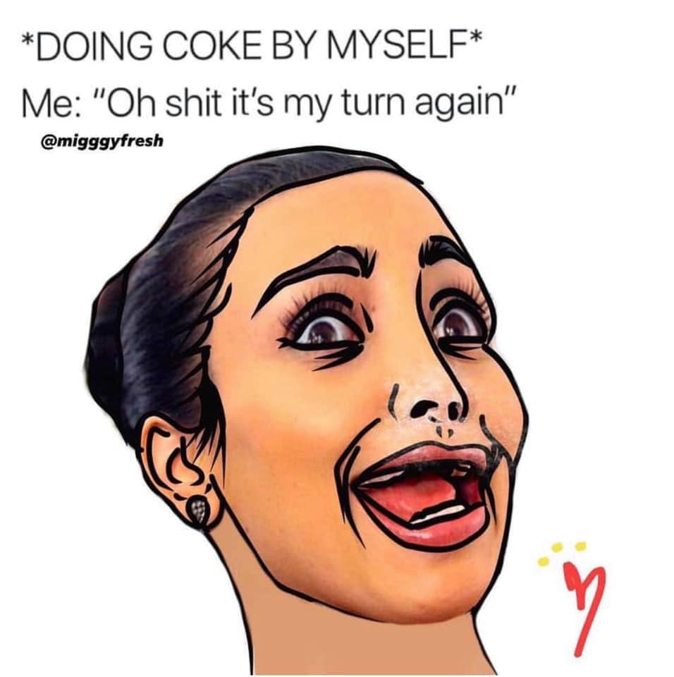 This meme is a humorous image of a woman with a shocked expression, implying that she's surprised by something. The text above her reads, "When you're trying to do a simple task, but you end up doing something completely different and unexpected, like drinking a whole bottle of soda by yourself and then suddenly feeling like you're going to pass out."