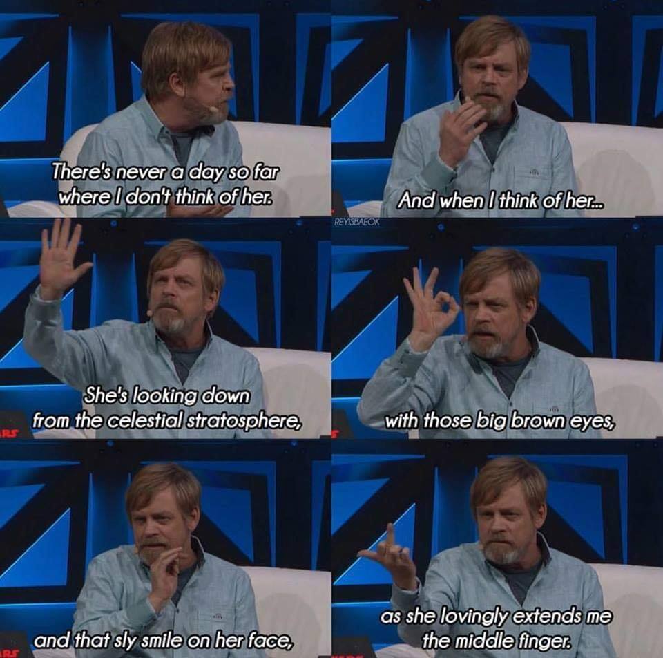 This meme is a screenshot of a TV show interview where a guest is asked about his thoughts on his ex-girlfriend. He responds with a series of nonsensical and humorous statements about her, including "She's looking down from the celestial stratosphere" and "Her eyes are like two brown eggs, one inside the other". The text is written in a playful, over-the-top tone, implying that the guest is being overly dramatic and silly.