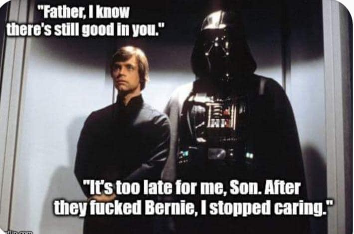 The meme is a humorous take on the iconic "I am your father" scene from the Star Wars movie "The Empire Strikes Back." It features a photo of Darth Vader and Luke Skywalker, with a quote from the scene where Vader says "No, I am your father." The meme then adds a humorous twist by changing the quote to "In 40 years, I will find you, and I will turn you into a carbonized, lifeless, and useless piece of space junk." The quote is then followed by a quote from Luke's father, saying "I have no idea where you are, but I will find you, and I will turn you into a carbonized, lifeless, and useless piece of space junk." The meme is meant to be humorous and is not meant to be taken seriously.