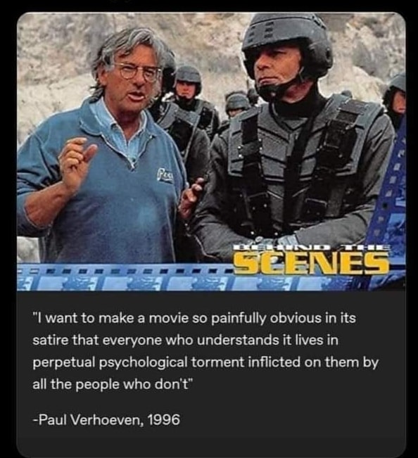 This meme is a screenshot of a movie quote from the film "RoboCop" (1987) starring Peter Weller, but it has been replaced with a still image of Arnold Schwarzenegger from the 1990 film "Total Recall". The text at the top reads "I'd like to know what the hell is going on here" and the quote below is "I want to make a movie so badly that I want to make it so badly that I want to make it so badly".