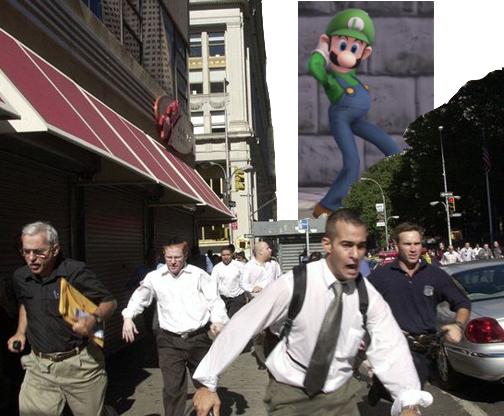 The meme features a photo of a group of people running away from something, with a large, cartoonish image of Mario Bros. villain Bowser in the background. The text "I'm not running, I'm just... passionately... pursuing... a... career in... accounting!" is overlaid on the image, implying that the people are not actually running from danger, but rather from a mundane job. The meme is humorous because it pokes fun at the idea of being "passionately" pursuing a career, implying that the people are not actually running from danger, but rather from a mundane job.