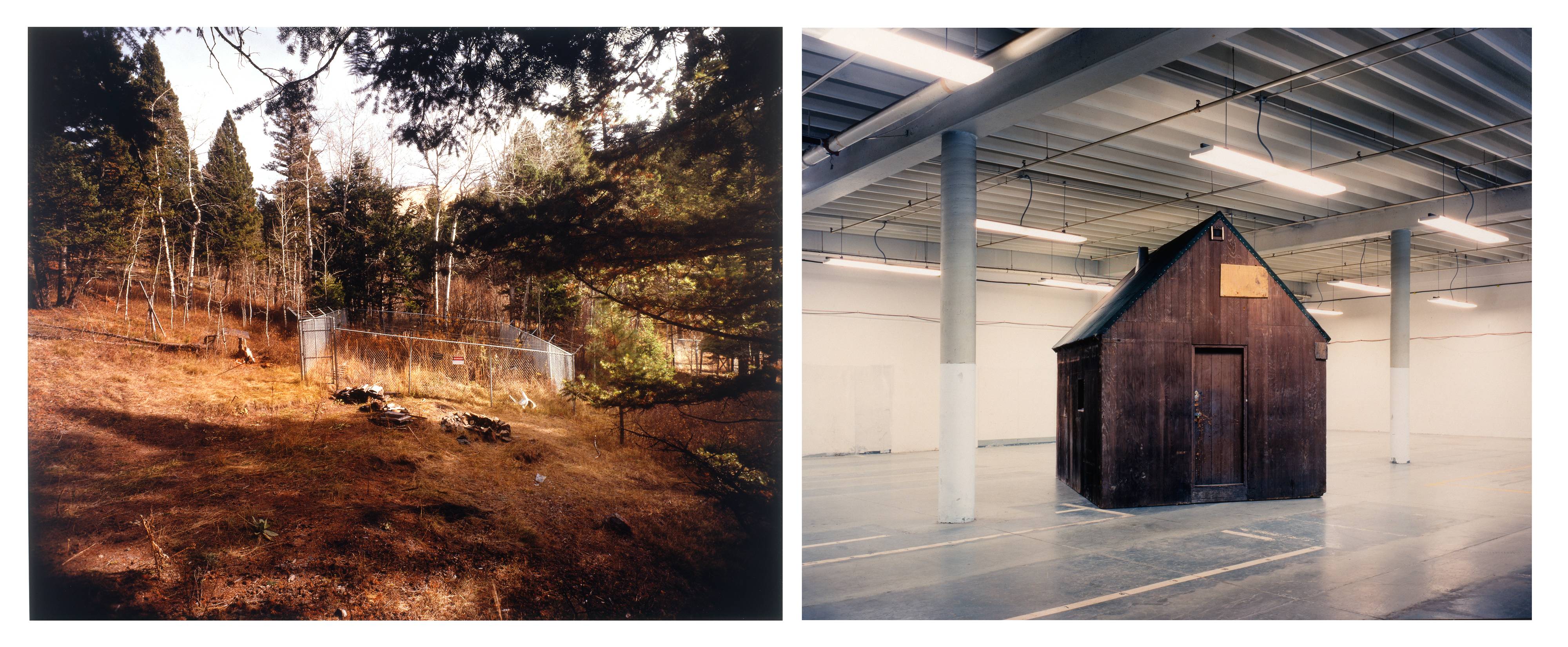 The meme features a photograph of a small, abandoned shack or cabin in a rural or wilderness setting. The image is likely captioned with a humorous or ironic phrase, but the text is not provided in the initial description.