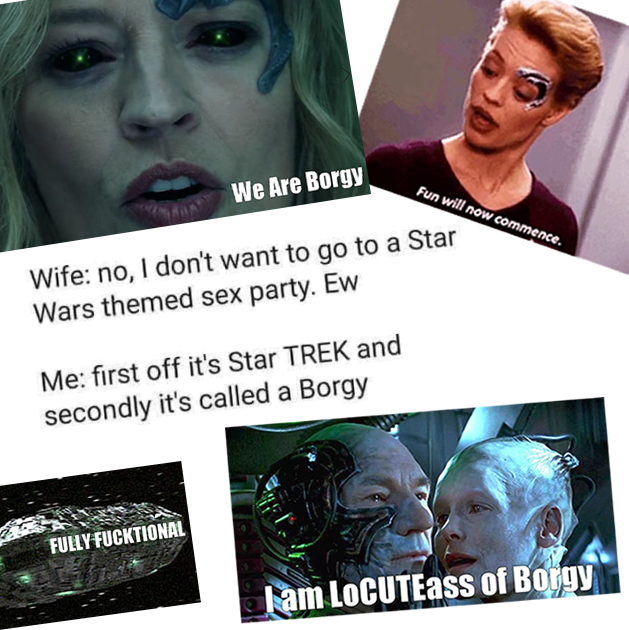 The meme is a humorous comparison between the Star Trek character Captain Jean-Luc Picard and the Star Trek: The Next Generation character Data, with the caption "I am Locutus of Borg" (a reference to the Borg's leader) replaced with "I am Locutus of Picard". The meme is a play on words, referencing the Borg's leader's name, but also referencing the character Captain Picard, who is a leader in the Star Trek franchise.