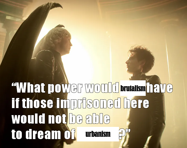 This meme is a humorous image that juxtaposes a scene from the 2022 film "The Batman" with a quote from the movie. The image shows Robert Pattinson's character, The Batman, looking at a quote that reads, "What power w...