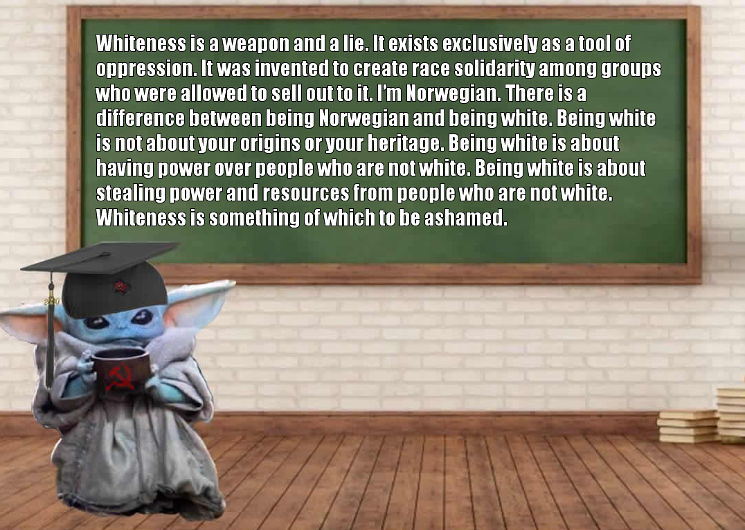The meme is a humorous image of a character from the Star Wars franchise, Kylo Ren, sitting at a desk with a chalkboard behind him. The text on the chalkboard reads: "In 2-3 sentences, describe this meme for someone who cannot see it. Include any text that appears in the image." The image is a satirical commentary on the absurdity of the request.