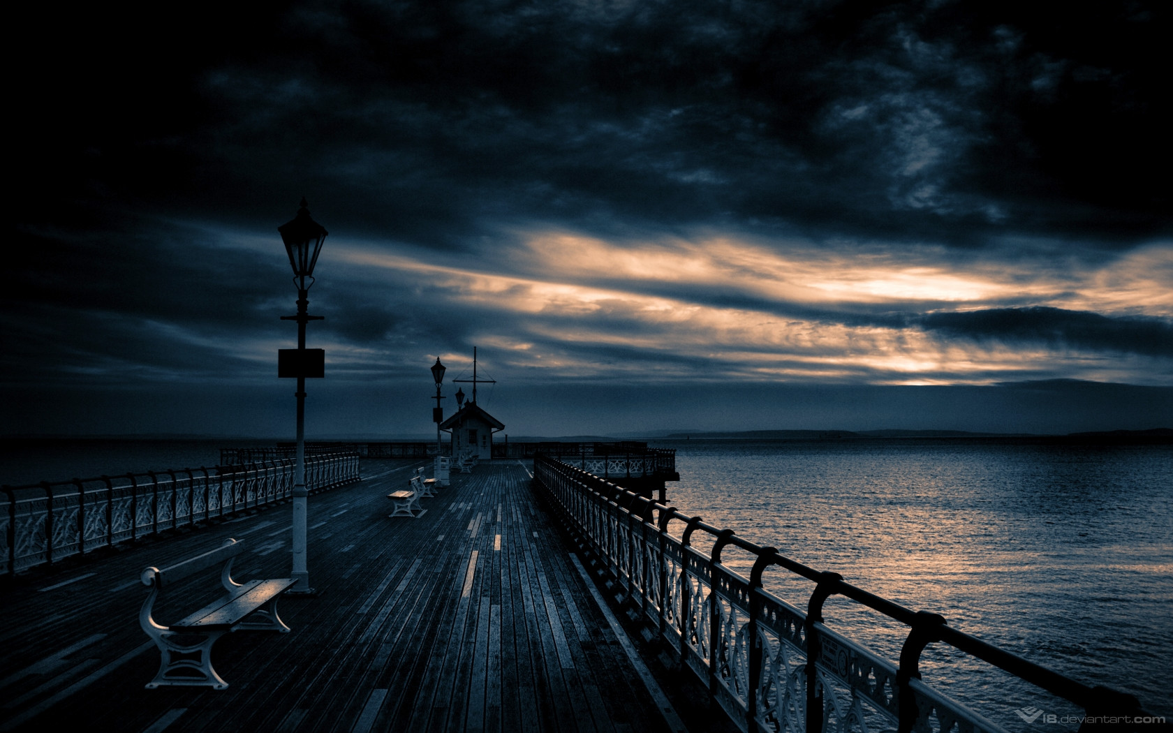 The meme is an image of a dark and empty beach at sunset, with a faintly lit pier in the distance. The text "I've been waiting for you" is written in a playful, cursive font above a pair of bare feet, implying a sense of anticipation or longing.