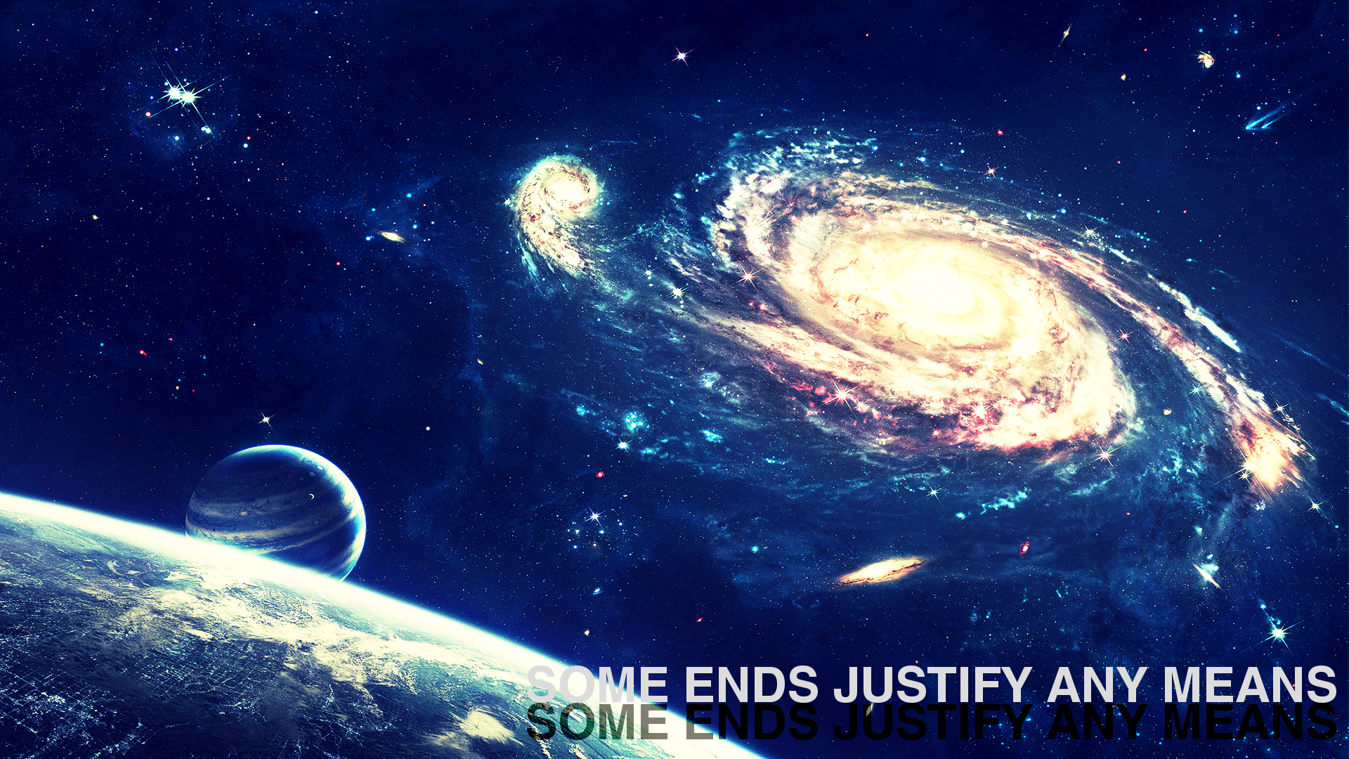 The meme is a humorous image of a galaxy with a caption that reads "Some people are like stars, they light up the world for a short time, but most are like the vastness of space, just a tiny, insignificant speck. Some people are like the stars, but most are like the void that exists between them."