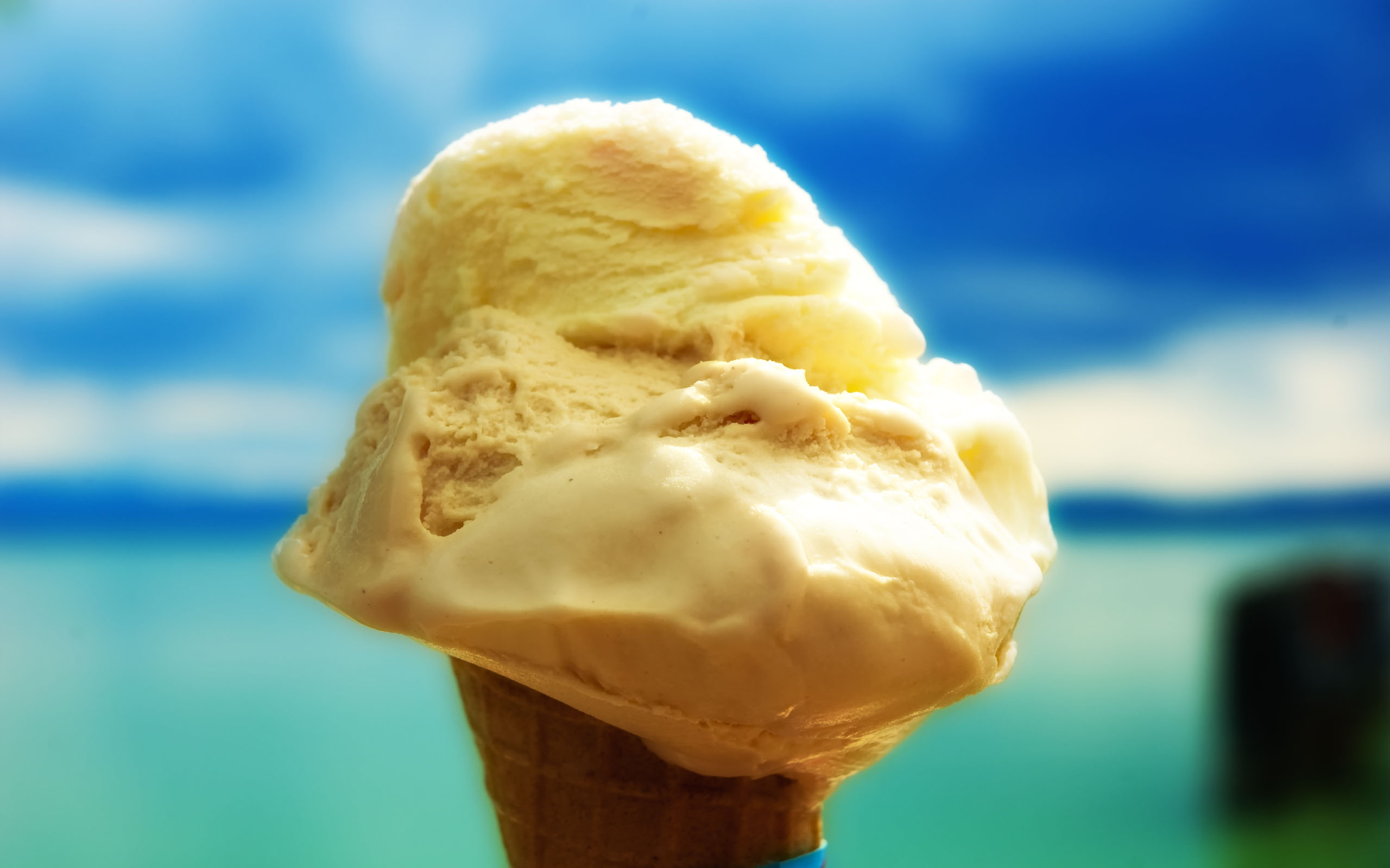 The meme is a picture of a single ice cream cone with a single scoop of ice cream, and the text "I can eat the whole thing" is written above it. The image is a humorous commentary on the idea that a single serving of ice cream is actually enough to satisfy one's cravings.