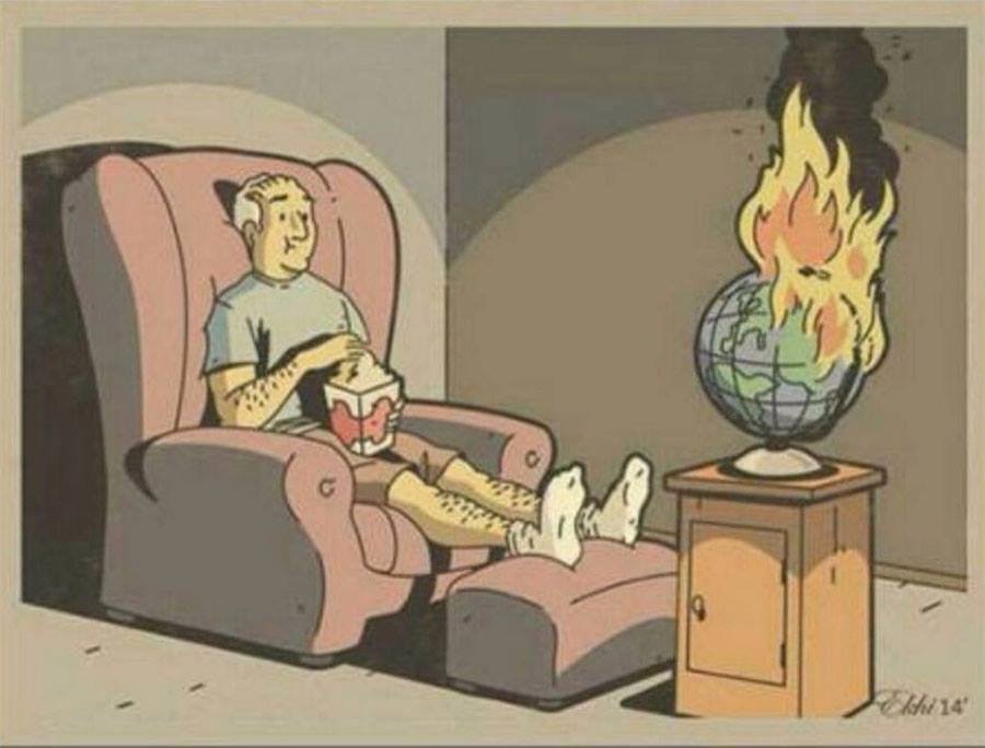 This meme features a person sitting in a comfortable chair, watching a movie or TV show, with a bowl of popcorn in their lap. The caption "I'm not arguing, I'm just explaining why I'm right" is often used to describe a situation where someone is being obstinate or unyielding in their opinions. The image is humorous because it shows a person being completely oblivious to the fact that the world is literally burning around them.