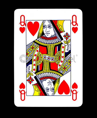 The meme is a screenshot of a playing card, specifically the Queen of Hearts. The image is a photo of the card, which features a regal-looking queen with a red dress and a crown. The text "Queen of Hearts" appears in bold, red letters at the top of the card, and the phrase "I'm not arguing, I'm just explaining why I'm right" is written in a smaller, curved line above the queen's head.