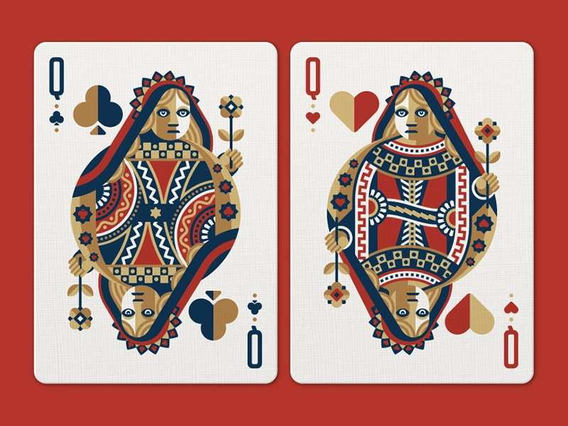 The meme is a humorous image of a playing card with the Queen of Hearts character. The image is a split-screen comparison, with the Queen of Hearts on the left and the Queen of Spades on the right, but the Queen of Spades has been modified to have a more seductive and provocative appearance. The text "I'm not a seductive queen, I'm just a queen" is written above the image.