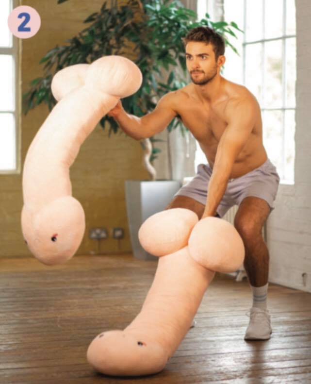 The meme is an image of a person holding a large, fluffy, and anatomically correct penis-shaped pillow. The image is captioned "I'm not lazy, I'm just on penis time". The meme is a humorous way of expressing procrastination or laziness, implying that the person is too busy enjoying their "penis time" to do anything else.