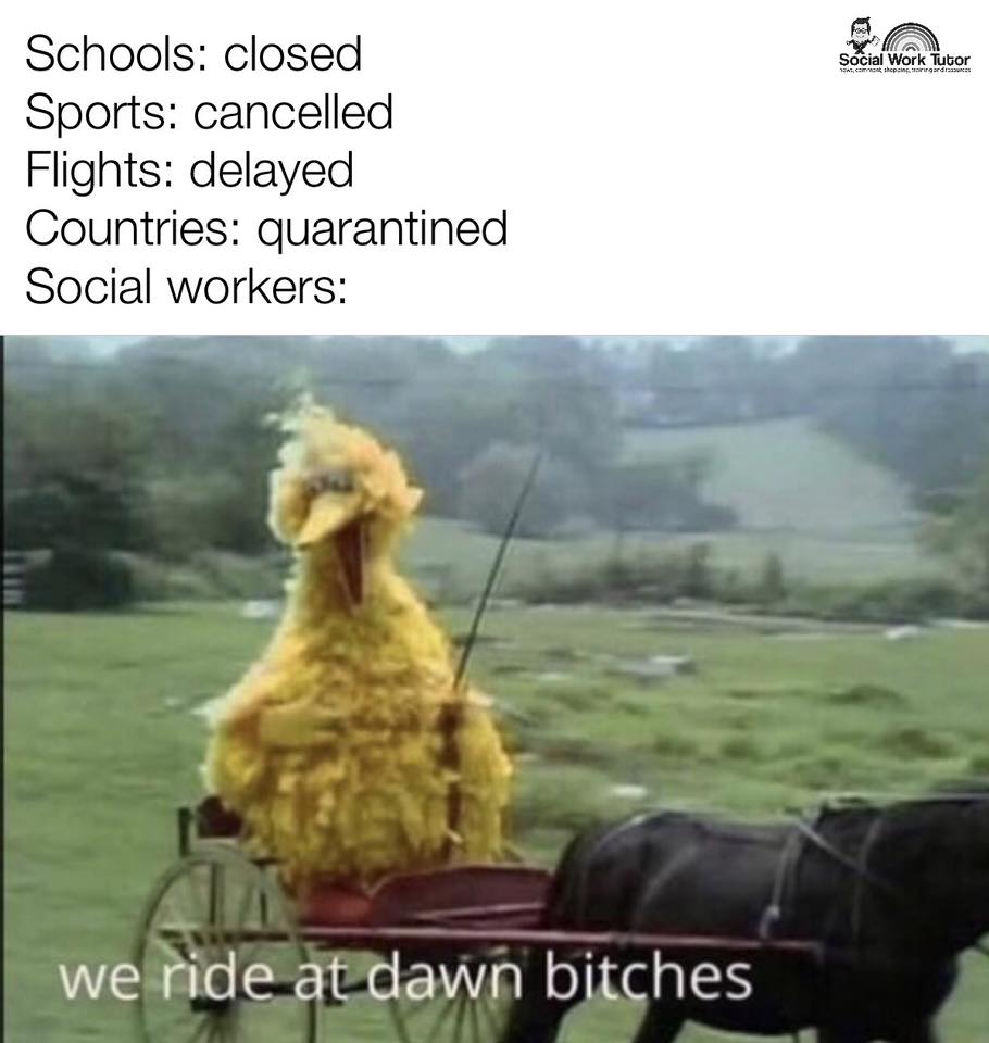 This meme features a screenshot of a popular children's TV show character, Big Bird, riding a horse-drawn carriage. The text "we ride at dawn" is superimposed over the image, but it's actually a quote from the show, and the image is being used out of context to convey a sense of frustration or annoyance. The caption below the image reads: "we ride at dawn / when the world is quiet / and the sun is rising / we ride at dawn / when the world is quiet / and the sun is rising"