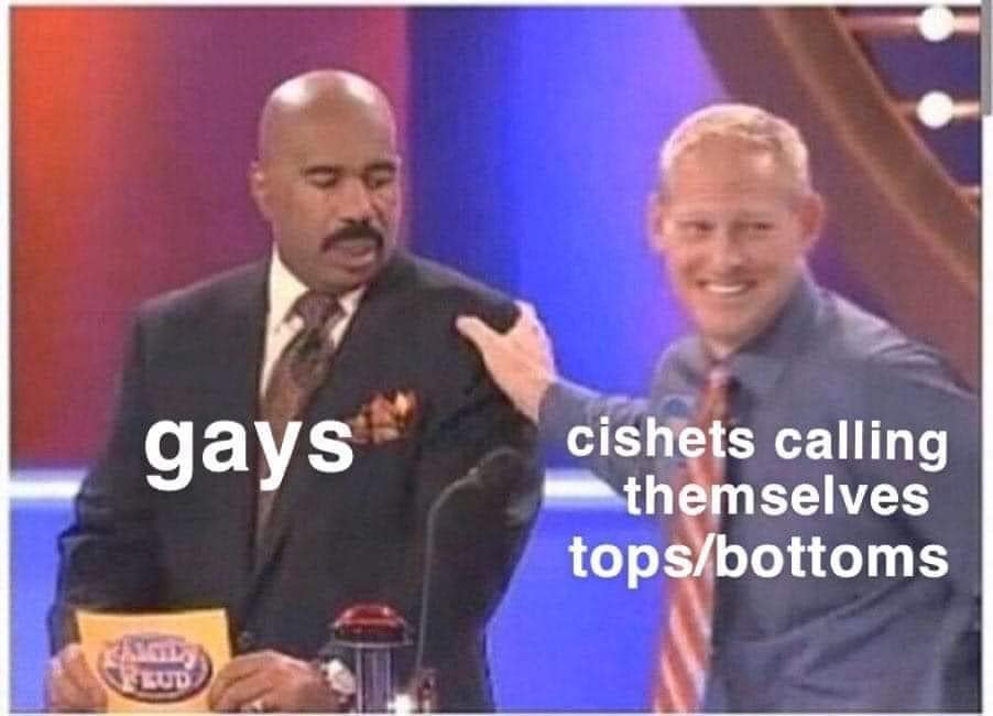 The meme is a photo of two men, one with his arm around the other, and they're both looking pleased with themselves. The text "gay" is written above the left man, and "straight" is written above the right man. The meme is captioned "gay" "straight" "gay" "straight" with each word being a different font and color, implying a playful and humorous take on the idea of being "gay" or "straight".