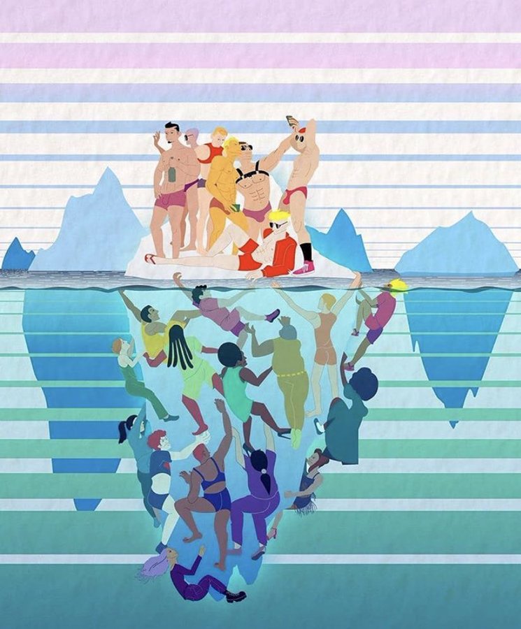 This meme is a humorous illustration of a group of people on the surface of a pool, enjoying a party, while a large group of people are drowning below the surface. The text "I'm not arguing, I'm just explaining why I'm right" appears in the image, likely referencing a situation where someone is trying to justify their opinion despite others disagreeing. The contrast between the joyful surface group and the struggling underwater group is meant to be a humorous commentary on stubbornness and refusal to listen to others.