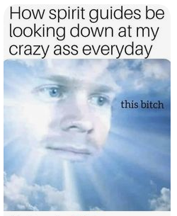 The meme is a screenshot of a person's face with a distorted, exaggerated expression of anger or frustration. The text "i'm not mad i'm just passionately expressing my personality through extremely subtle gestures and...