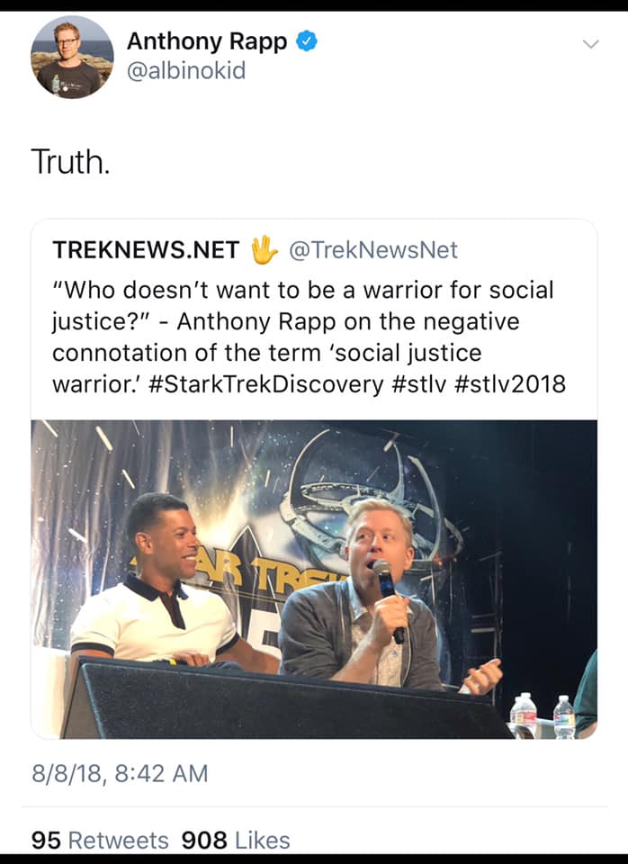 This meme features a photo of a Star Trek convention panel where William Shatner (Captain Kirk) and Patrick Stewart (Captain Picard) are sitting together on stage. The text "In a galaxy far, far away..." is written above them, and the caption reads "In a galaxy far, far away... I'm getting older". The meme is poking fun at the idea that even in a galaxy far, far away, getting older is a universal experience.