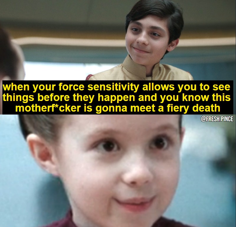 This meme is a humorous image of a child looking shocked and frightened. The text overlaid on the image reads: "When you're about to learn something but your brain is like 'nope, I'm good'".