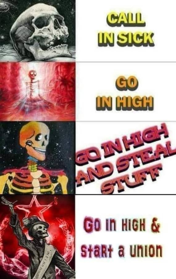 This meme is a humorous image of a skeleton with a shocked expression, accompanied by the phrase "I can smell the desperation" (although the text is not actually part of the meme). The image is likely a screenshot from a video game or movie, but the exact origin is unknown. The meme is likely being used to express sarcasm or irony in a situation where someone is trying too hard or being overly dramatic.