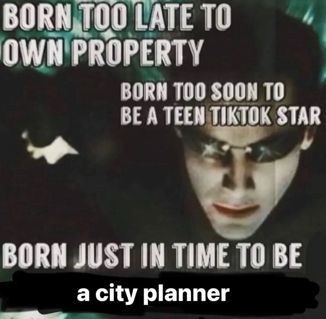 This meme is a humorous take on the idea that certain people are destined for greatness, but instead they end up doing something mundane. The text in the image reads: "Born to be a hero, but I was born to be a librarian" and "Born to be a rockstar, but I was born to be a accountant".